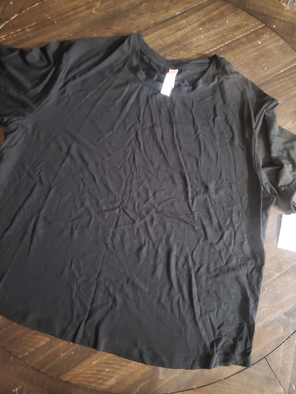 Auden Black Short Sleeve Sleep Tee